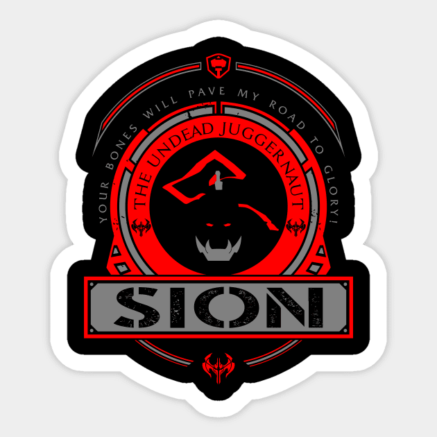SION - LIMITED EDITION Sticker by DaniLifestyle